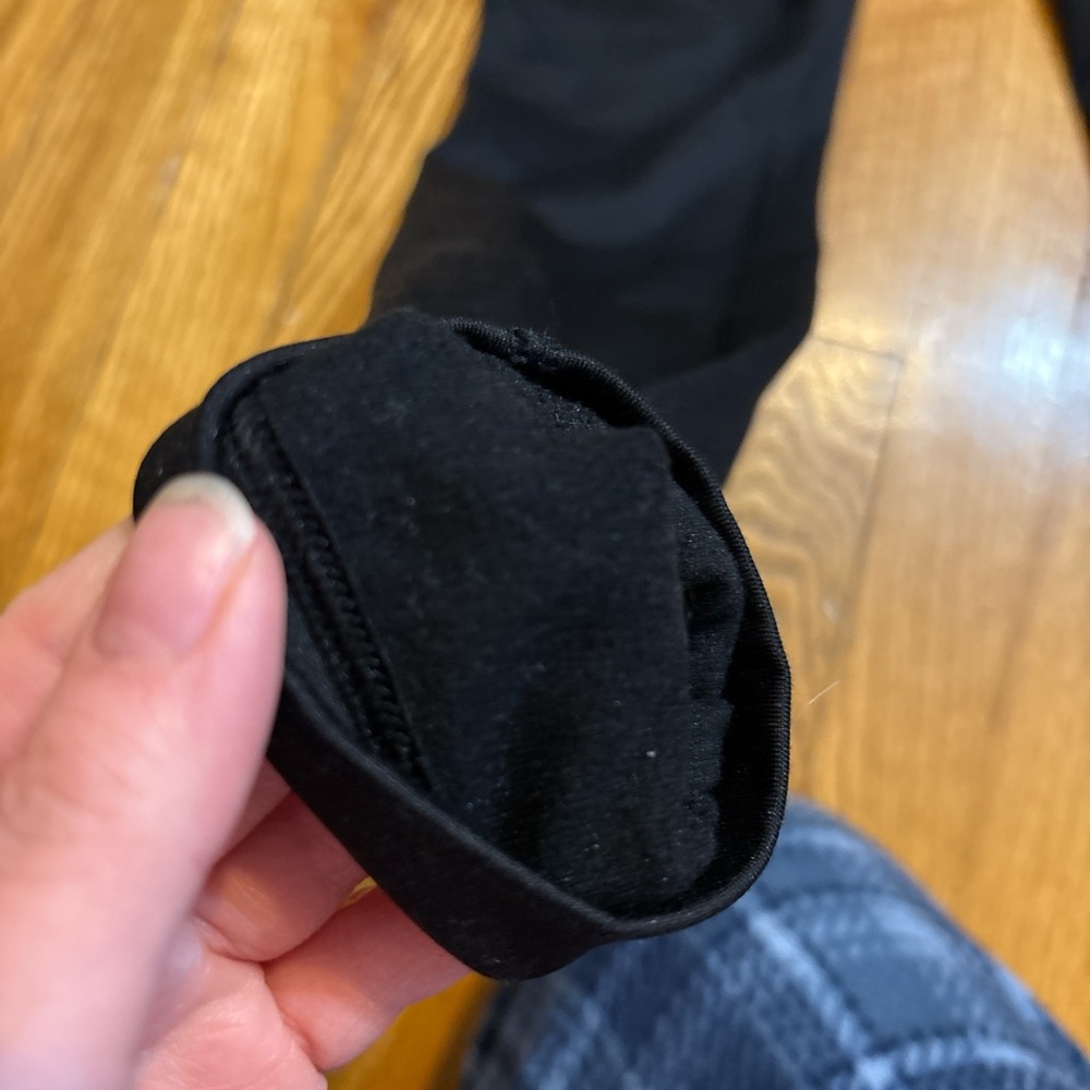 PINK Victoria's Secret Black Fleece lined Leggings - Picture 6 of 6